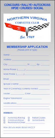 Membership Slip